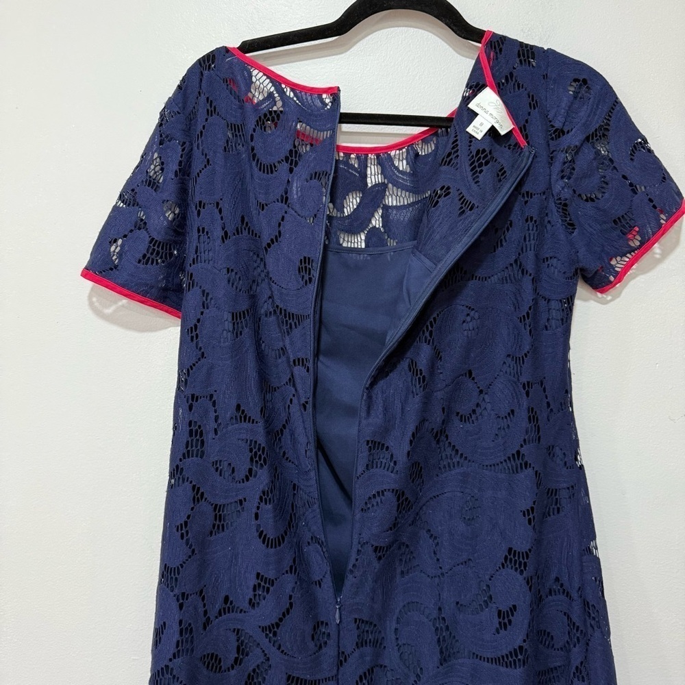Donna Morgan lace shift dress 8 - Picture 5 of 7